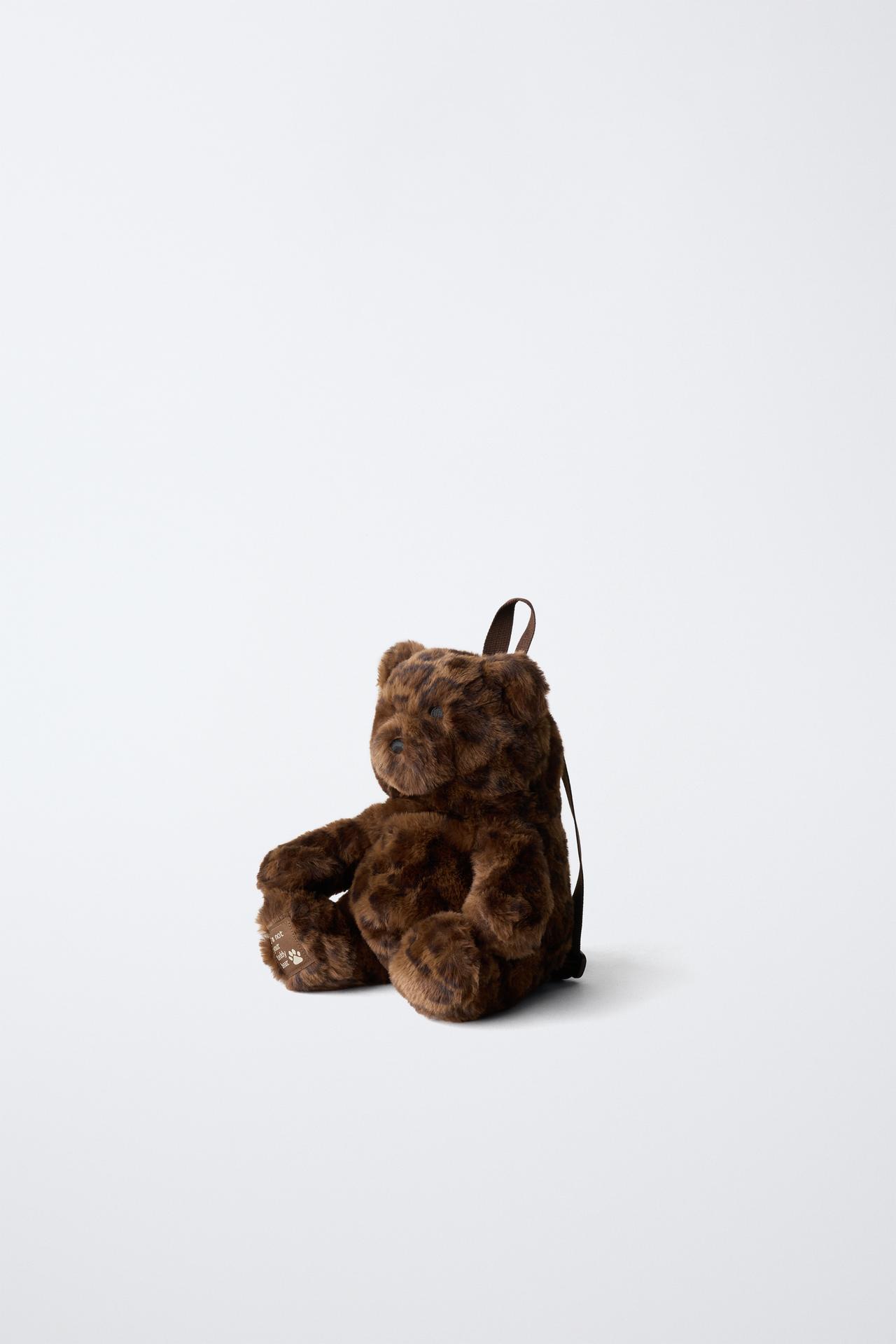 BEAR BACKPACK — Brown