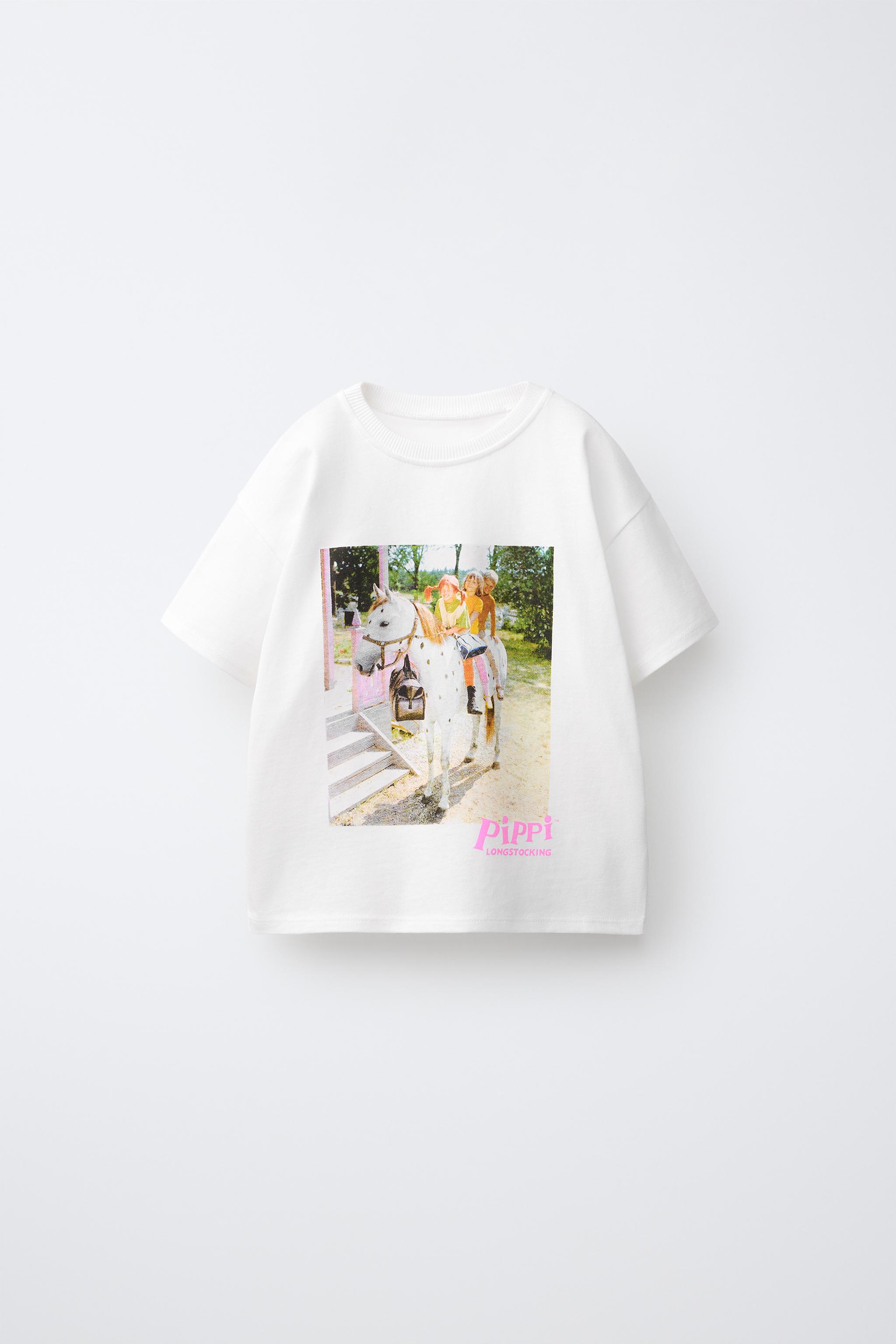 PIPPI LONGSTOCKING © ASTRID LINDGREN COMPANY T-SHIRT — White
