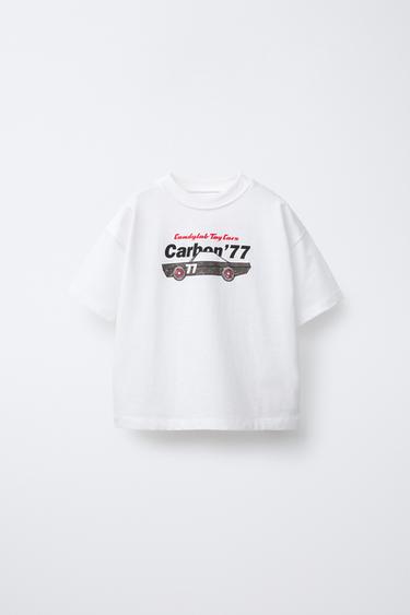CANDYLAB © PRINT T-SHIRT - Ecru by Zara - Image 0