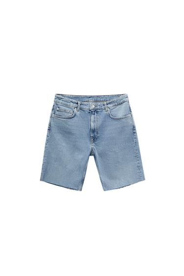 DENIM BERMUDA SHORTS