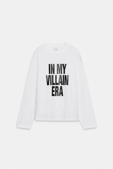 ©DISNEY SLOGAN T-SHIRT - White by Zara