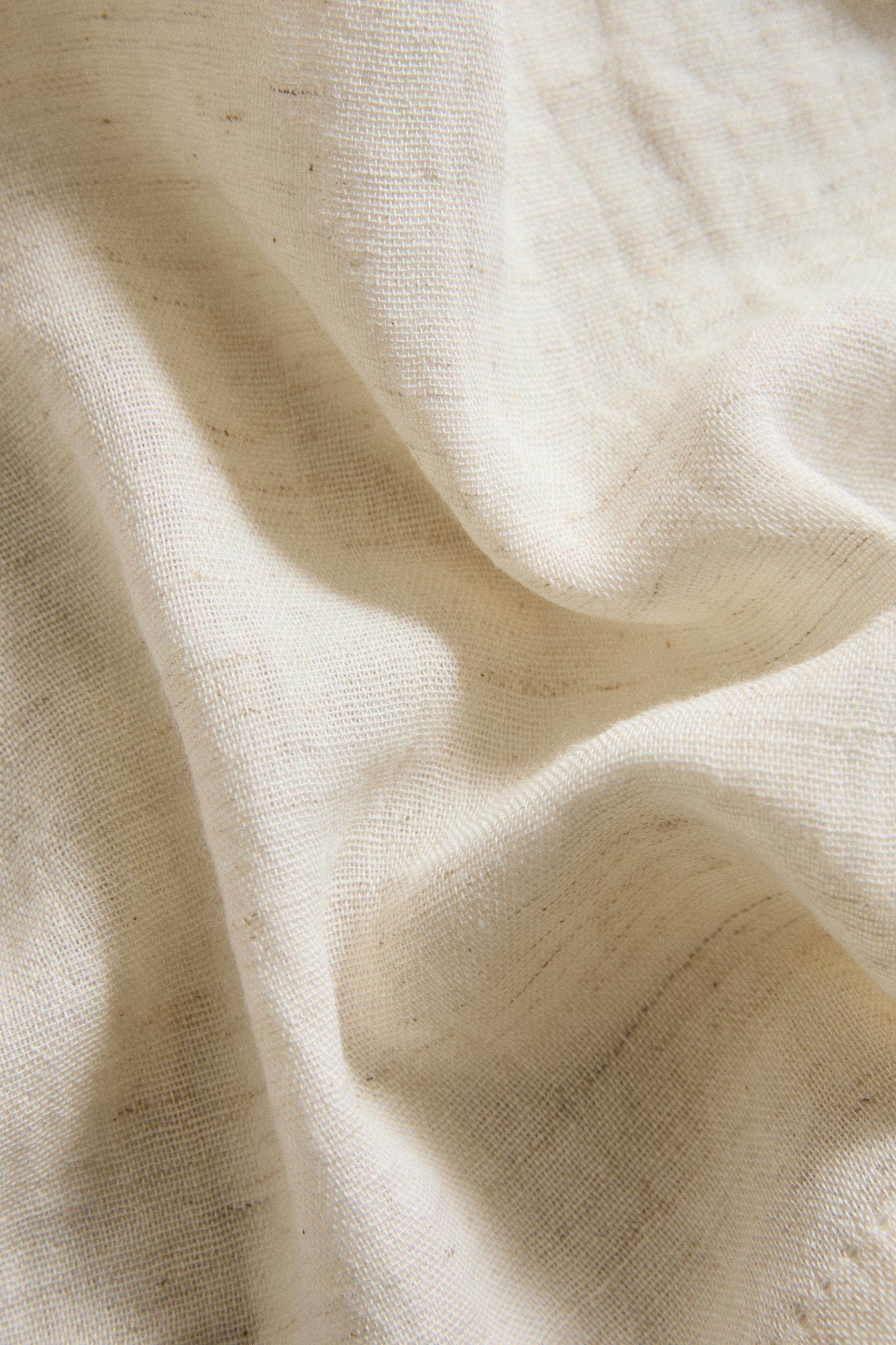 Zara EMBROIDERED BABY MUSLIN CLOTHS (PACK OF 2) — фото 4