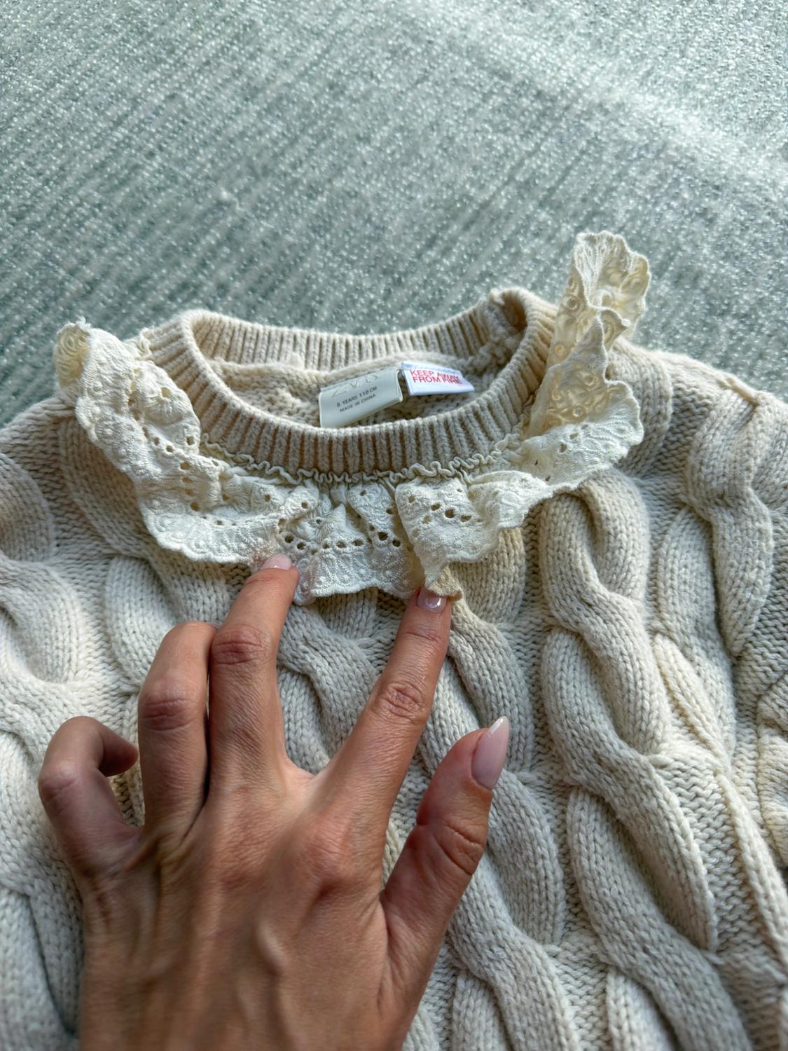 JERSEY PUNTO OCHOS CUELLO PUNTILLA - Image 2