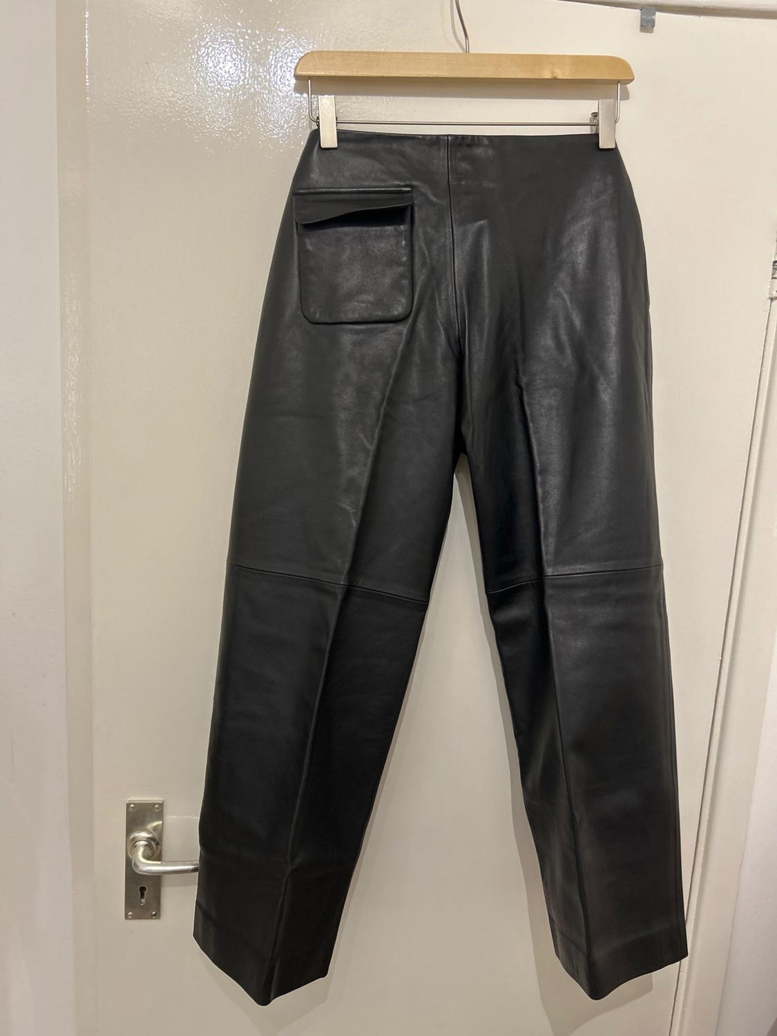LEATHER TROUSERS X STEFANO PILATI - Image 2