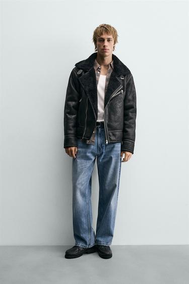 CAZADORA DOBLE FAZ - Negro de Zara - Imagen 0