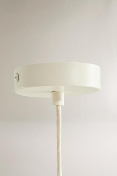 CHILDREN’S BEADED CEILING LAMP - Cream by Zara - Image 4