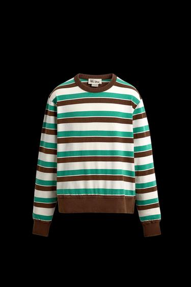 STRIPED T-SHIRT HARRY LAMBERT FOR ZARA X DISNEY - Brown / Green by Zara