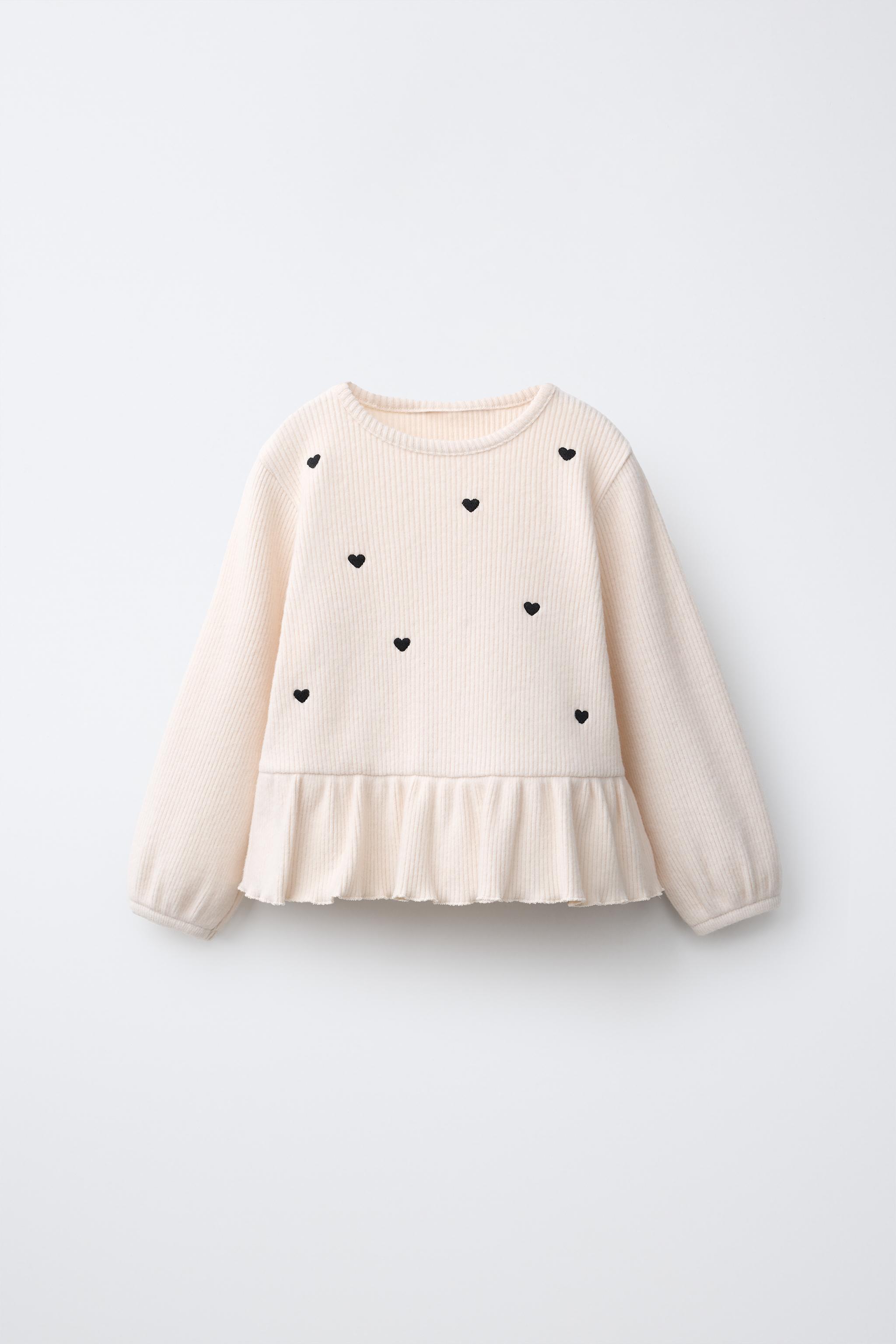 SOFT TOUCH EMBROIDERED HEART T-SHIRT