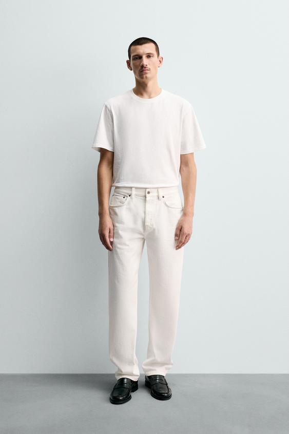 STRAIGHT ANKLE FIT SELVEDGE JEANS