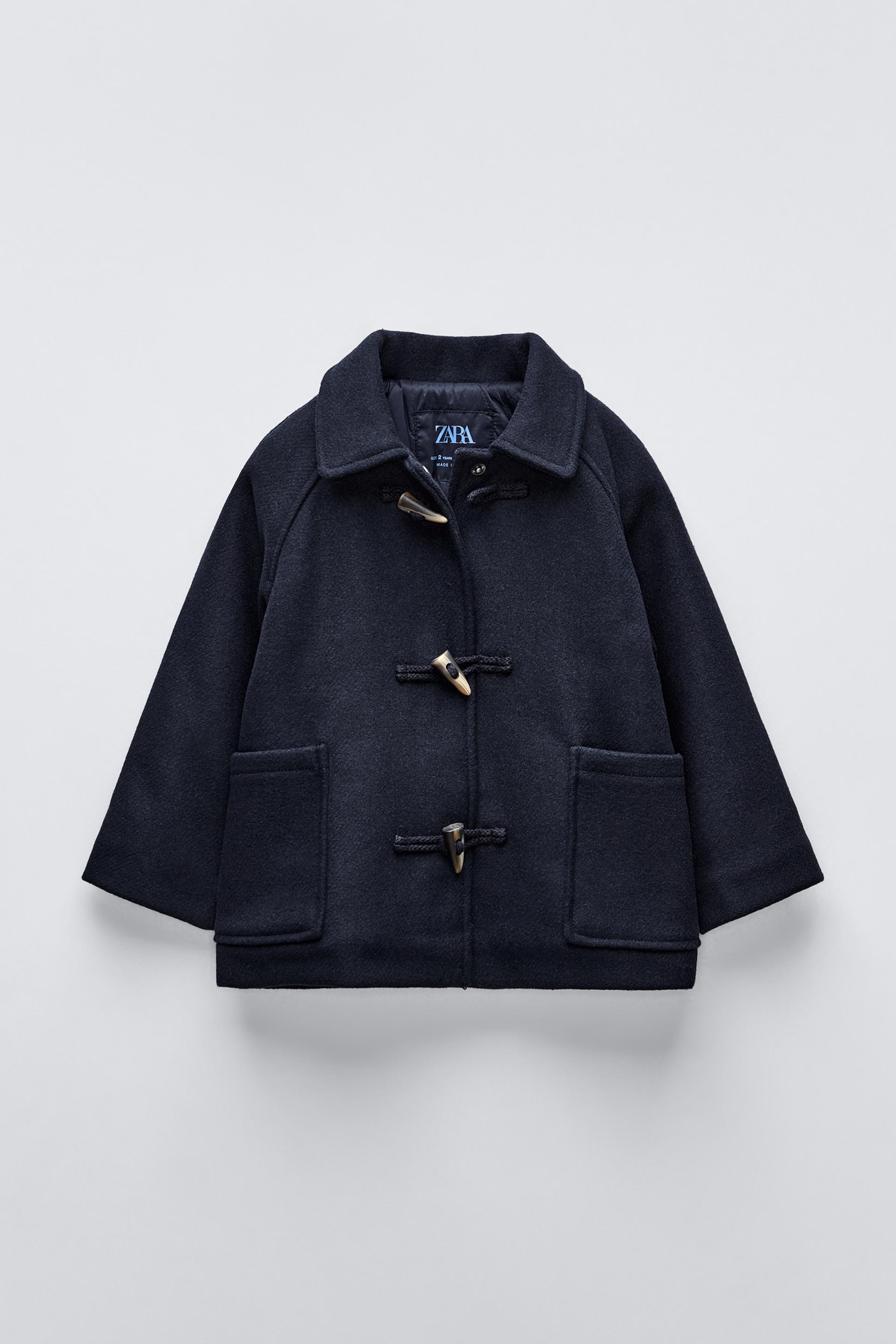 Baby shops blue coat zara