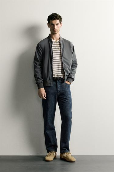 TECHNICAL BOMBER JACKET - Anthracite grey by Zara