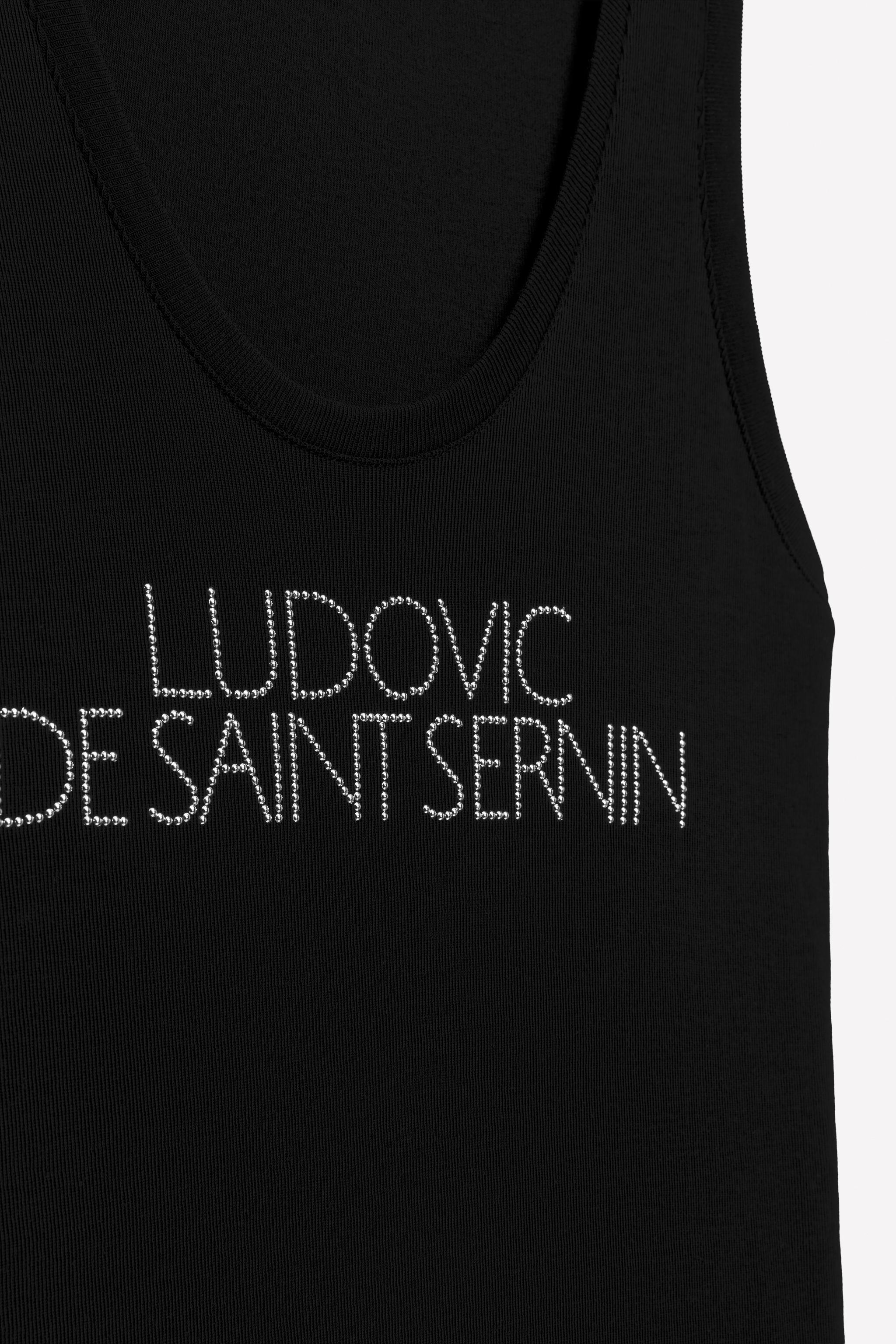 SPARKLY TEXT TOP LUDOVIC DE SAINT SERNIN x ZARA