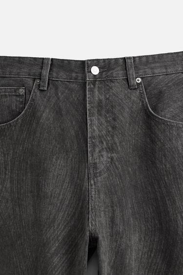 WAVE BAGGY FIT JEANS - Grey by Zara - Image 8