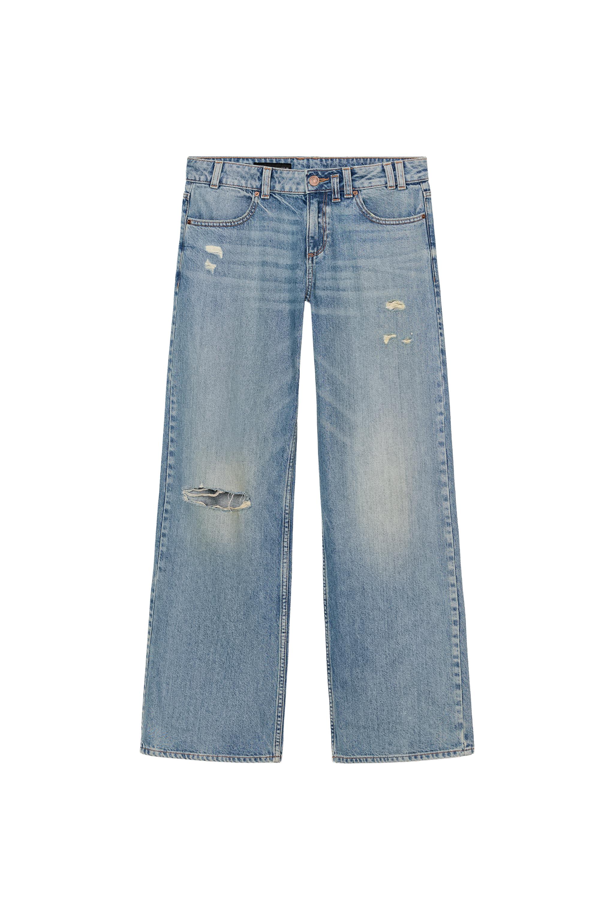 Z1975 WIDE-LEG LOW-RISE JEANS