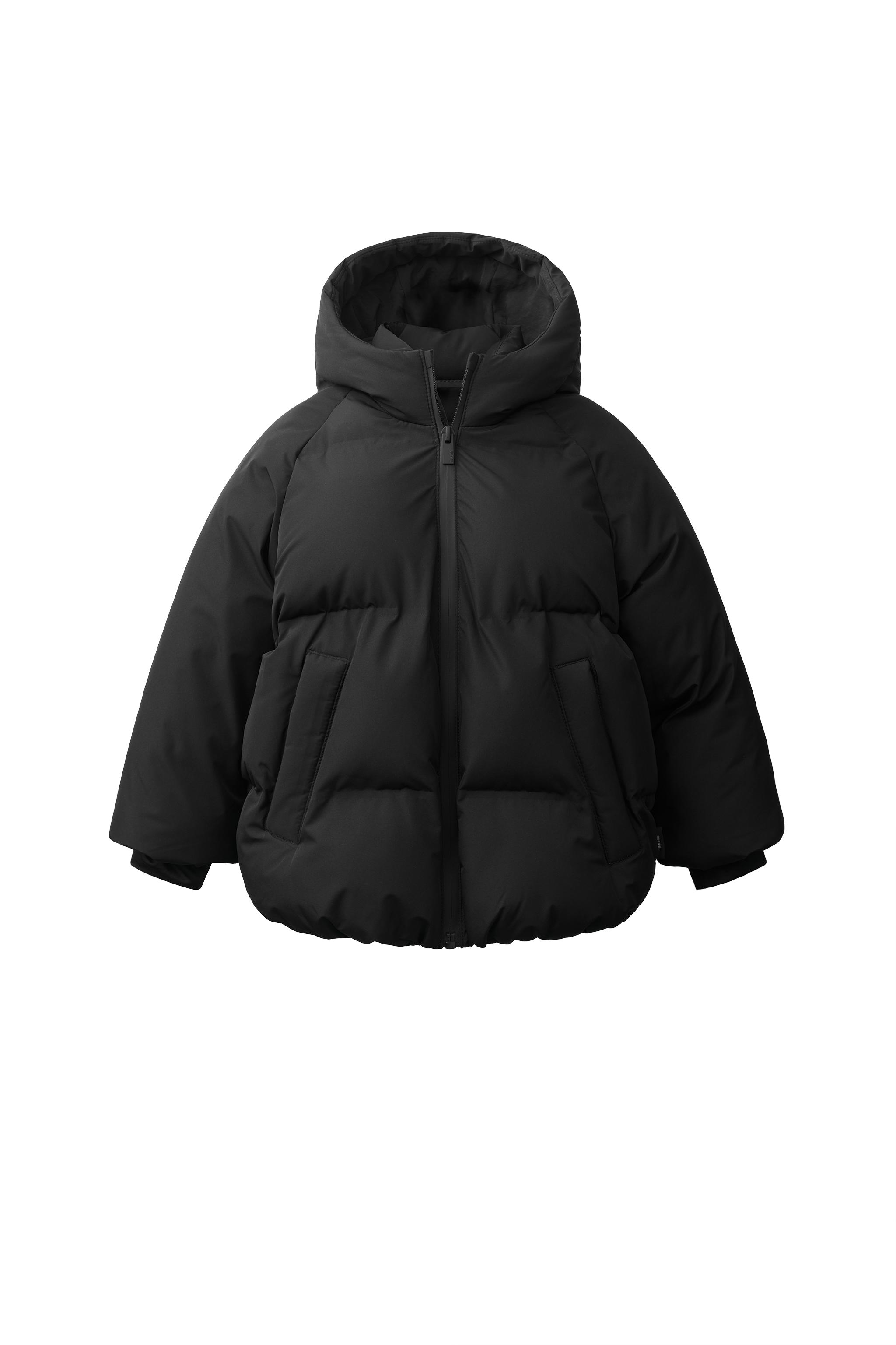 ZARA【新品】マウンテンコート 防水フード付きアウター ネイビー ZARA 