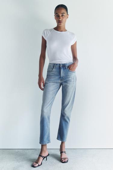 WASHED COTTON T-SHIRT - White by Zara