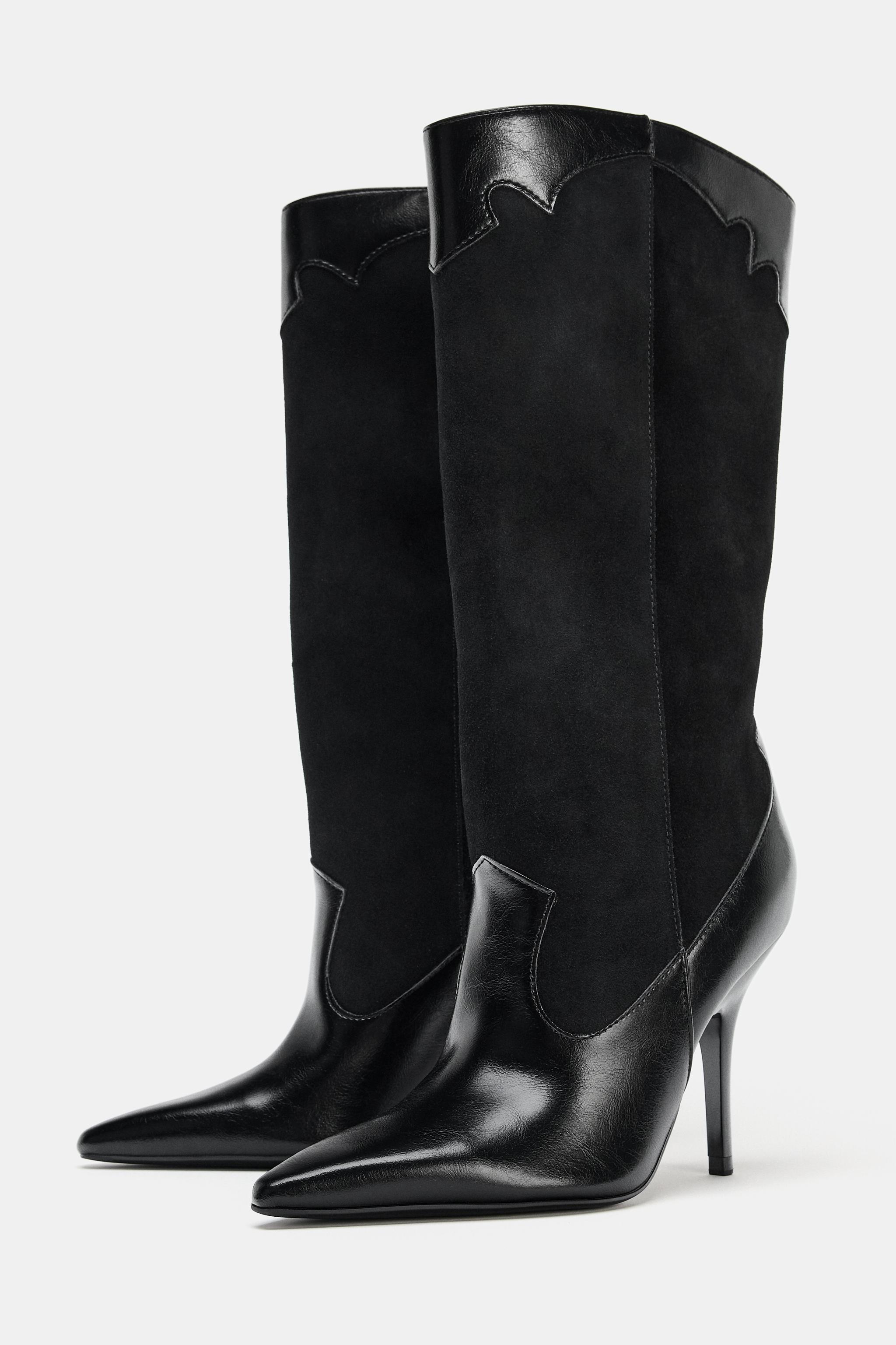 HEELED COWBOY BOOTS