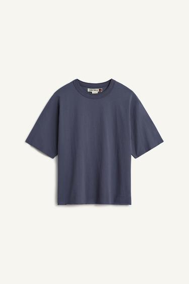 تيشرت BTWNG - أزرق by Zara