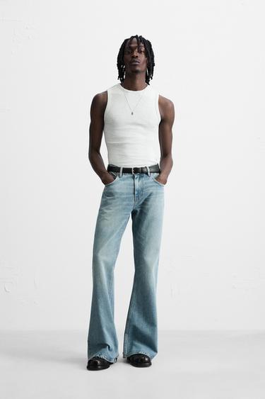 SCHLAGJEANS - Hellblau von Zara - Bild 0