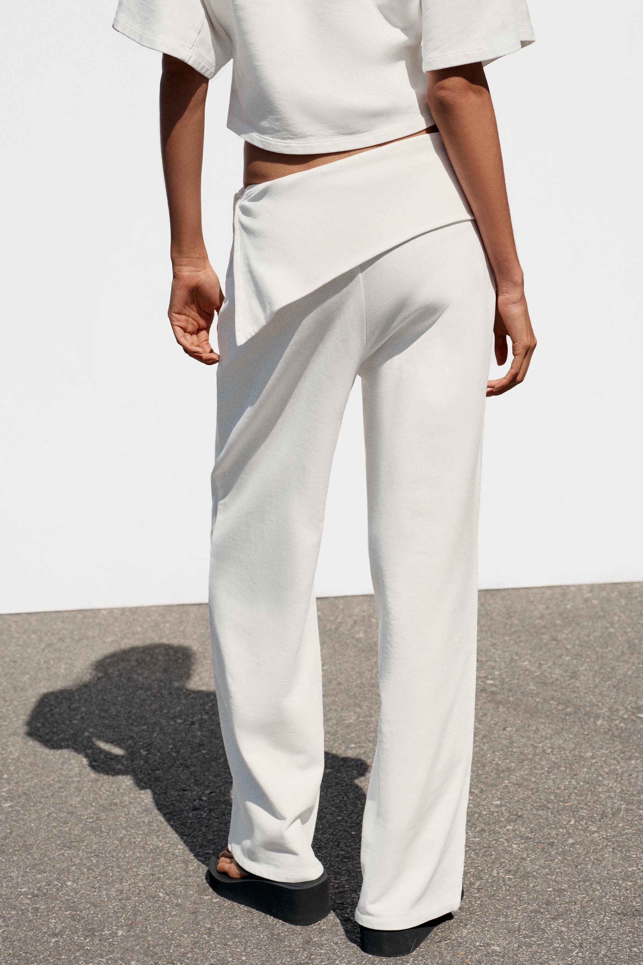 ASYMMETRIC WAIST PANTS