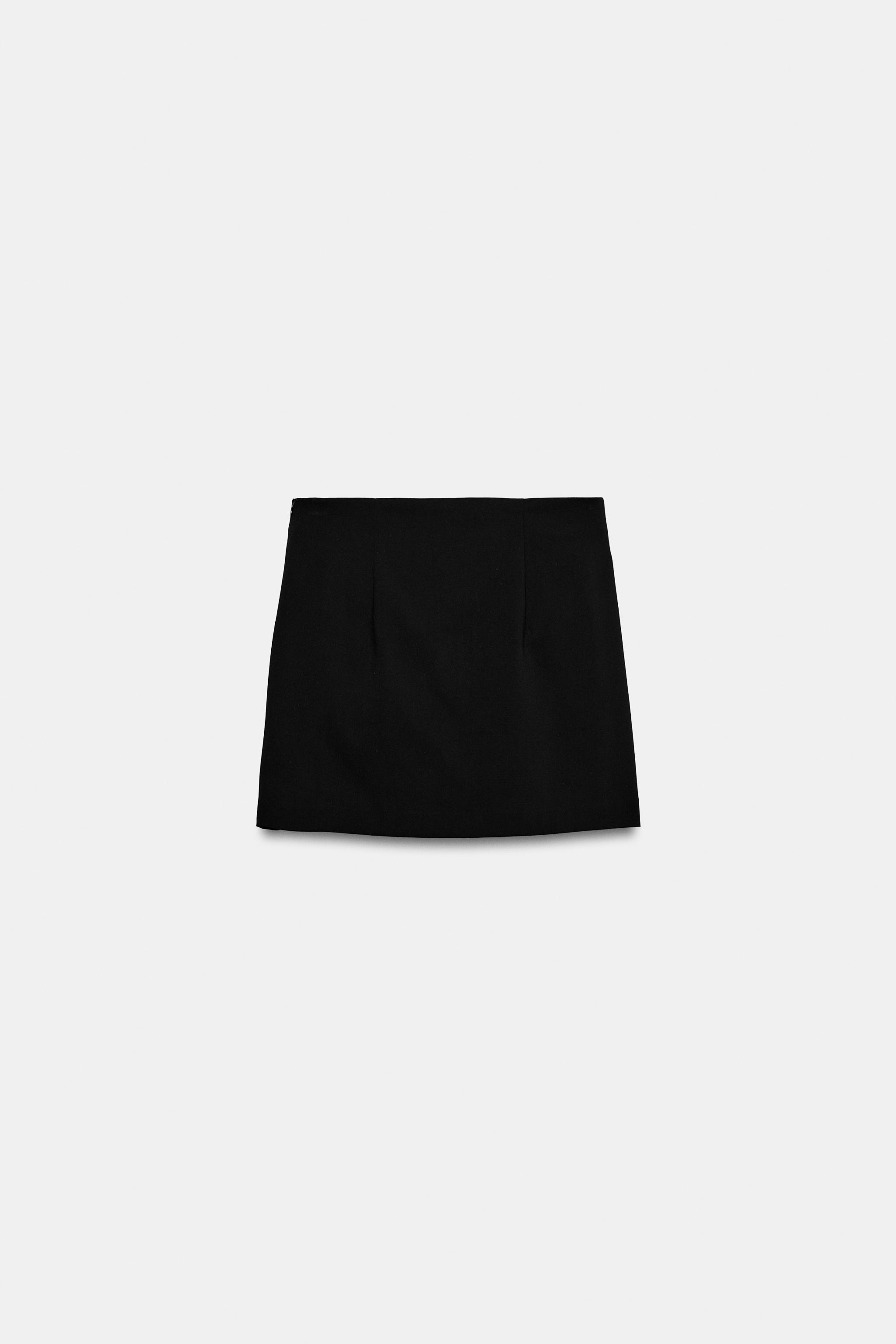 ZW COLLECTION ASYMMETRIC SHORT SKIRT