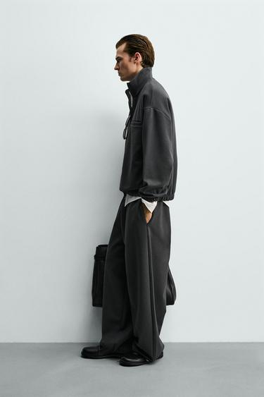 SHIELD PRINT SWEATSHIRT - Anthracite grey by Zara - Image 3