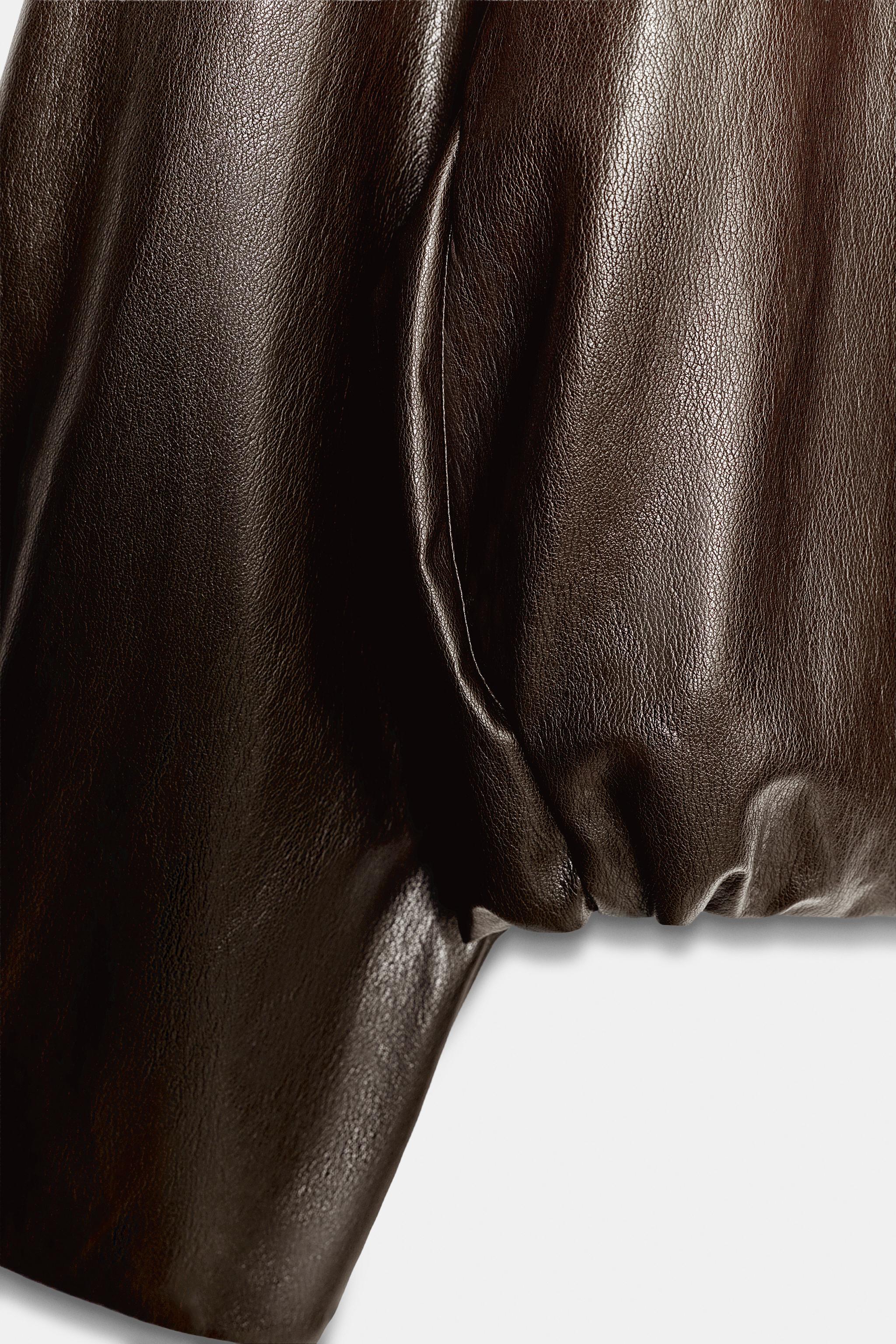 TECHNICAL FABRIC GATHERED JACKET