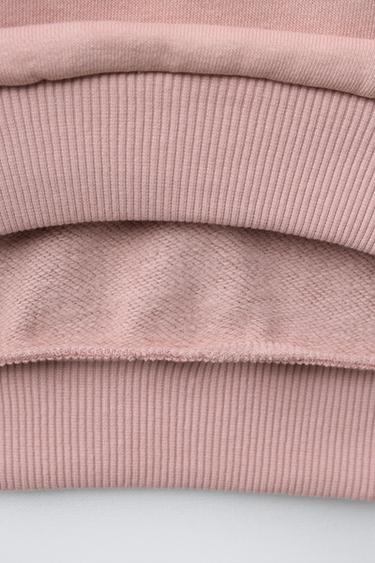 ENSEMBLE SWEAT ET LEGGING IMPRIMÉ - Rose délavé de Zara - Image 3
