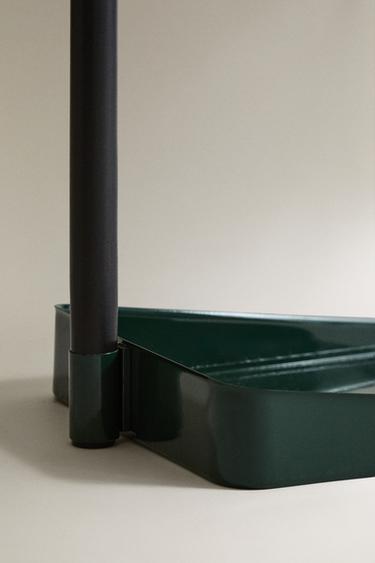 WOODEN DUSTPAN - Black / Green by Zara - Image 2