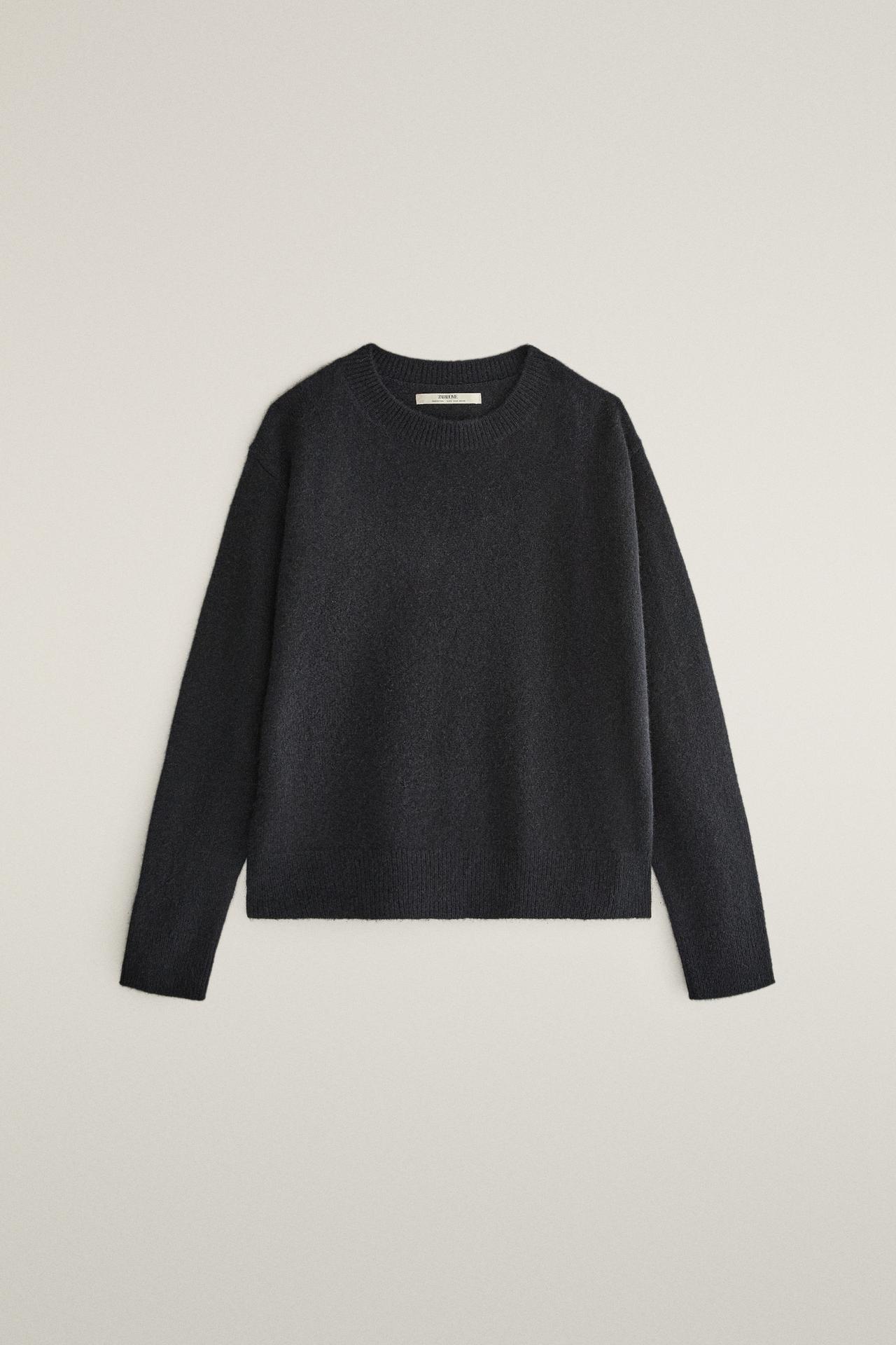 Plain Cashmere Sweater