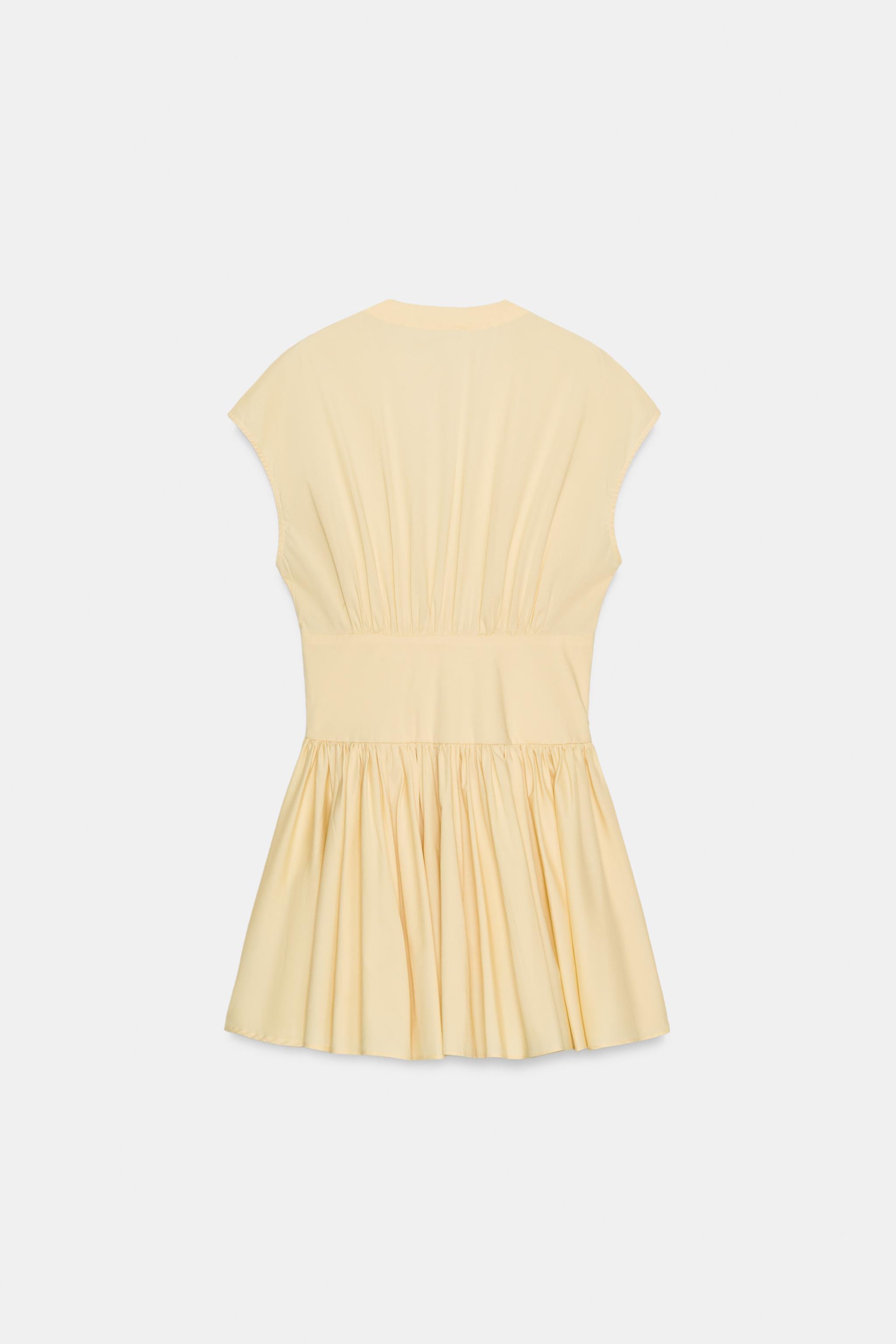 MINI POPLIN DRESS