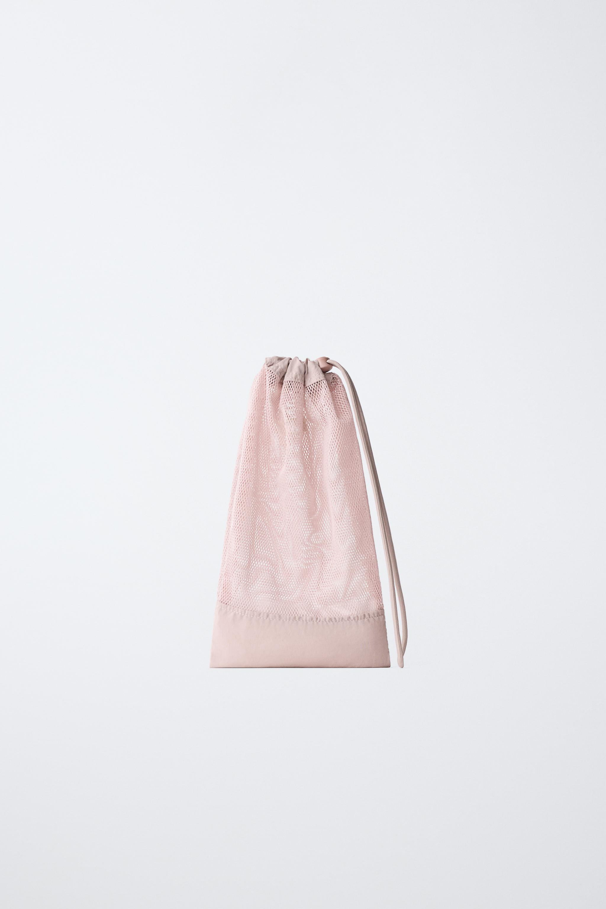 MESH MULTIPURPOSE BAG — Pink