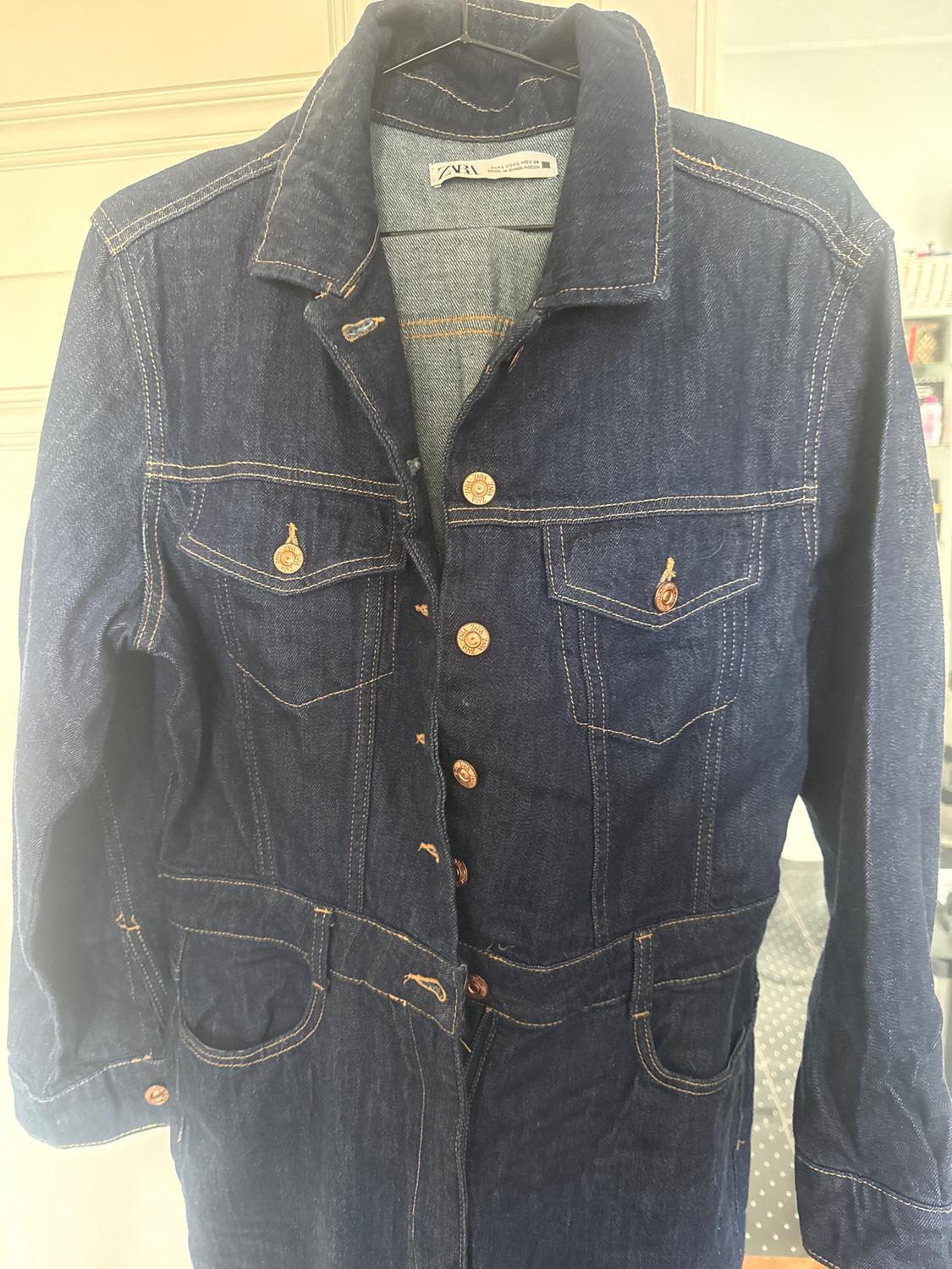 Z1975 DENIM JUMPSUIT WITH FRONT POCKETS - Image 8