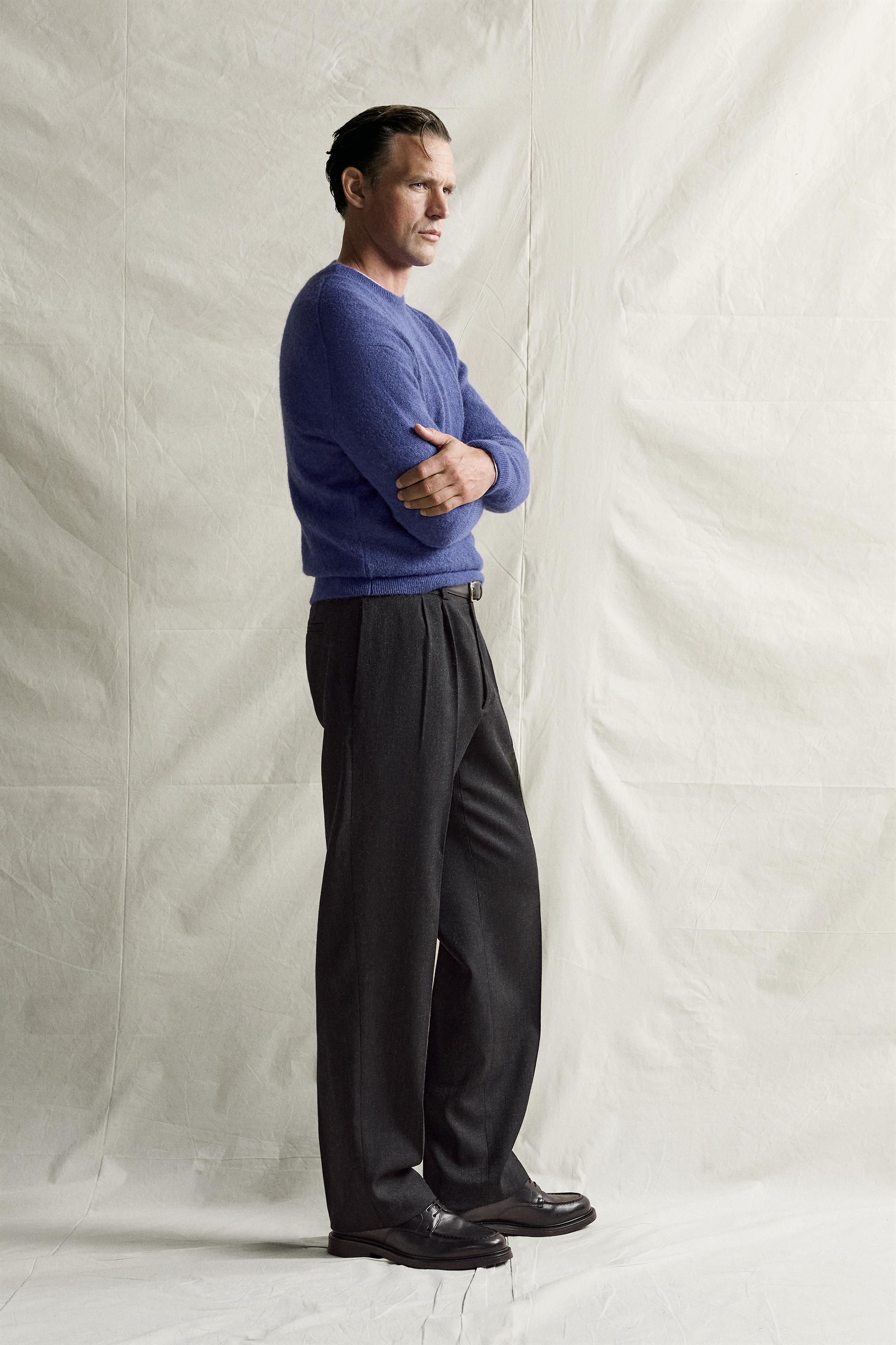 ALPACA BLEND REGULAR FIT SWEATER