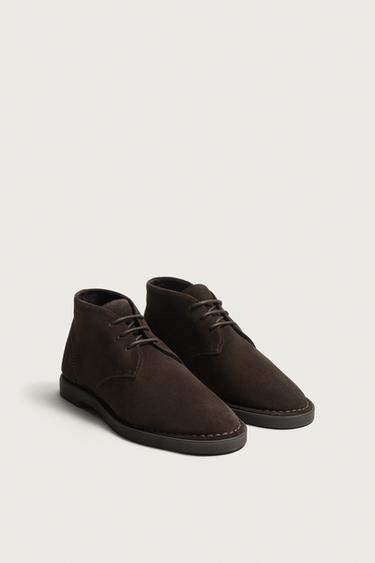 LEATHER BOOT — Brown 2