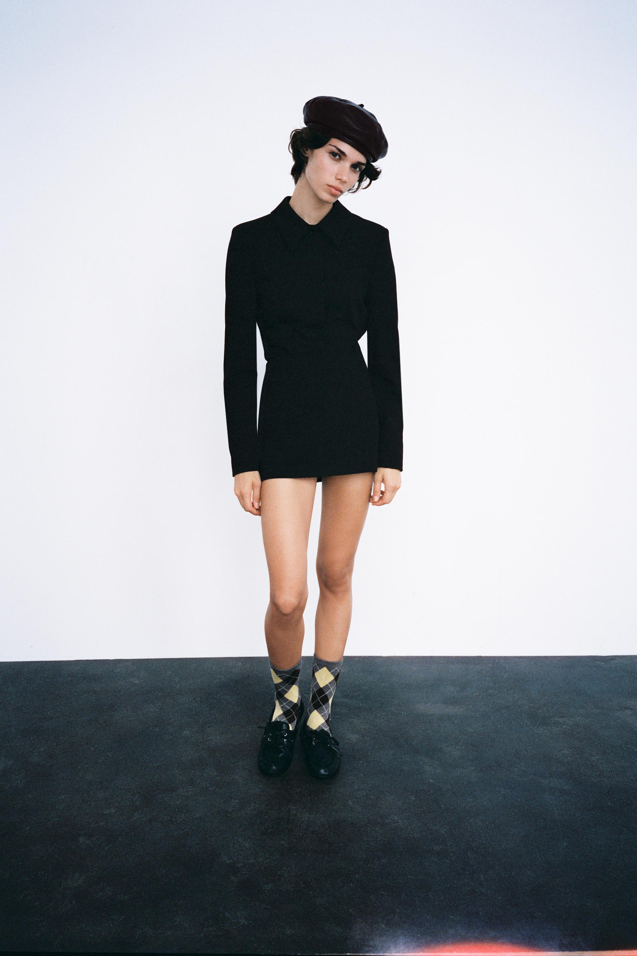 100% LEATHER BERET HAT - Brown | ZARA United States