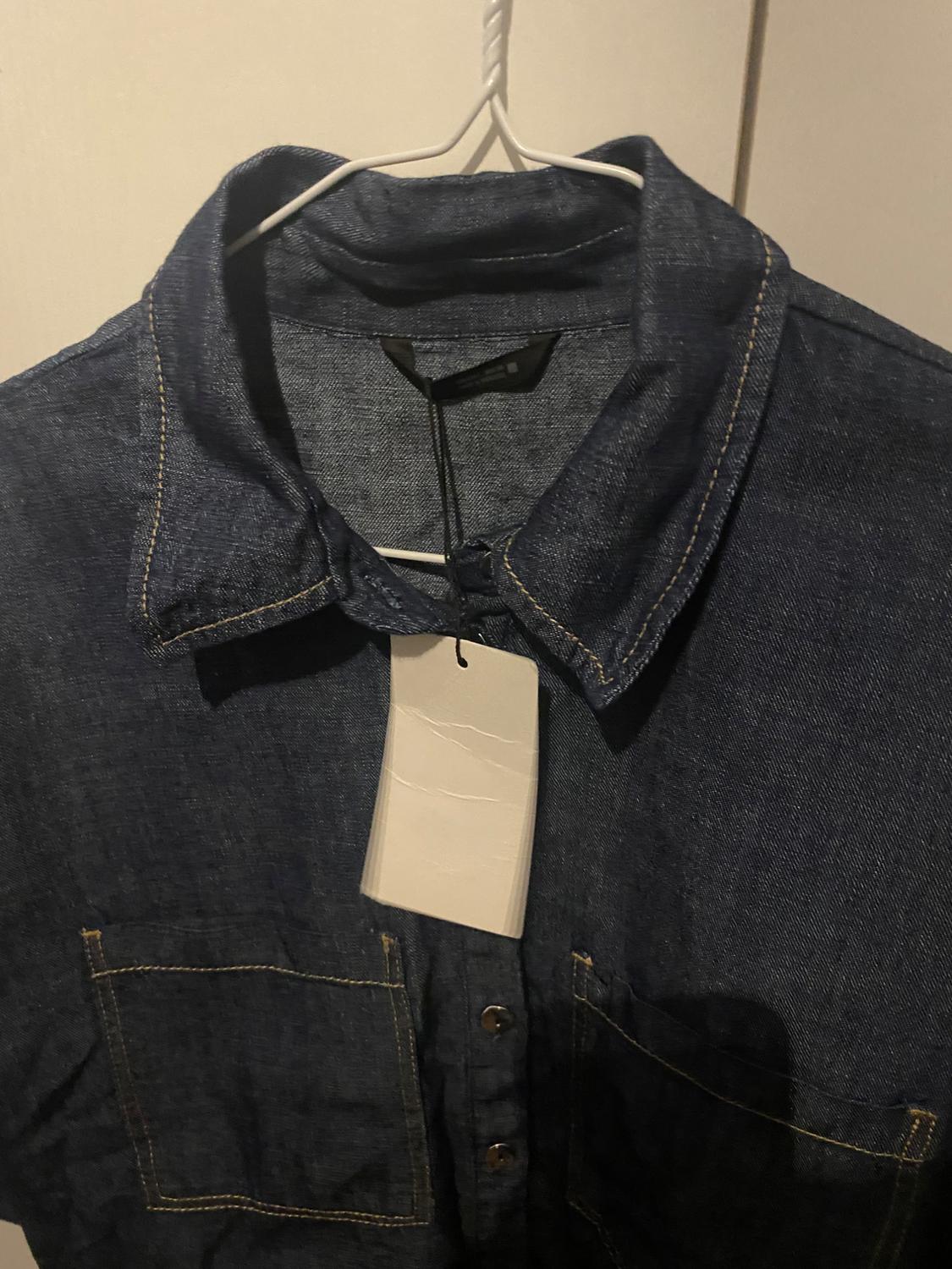 LINEN BLEND SAFARI SHIRT - Image 3
