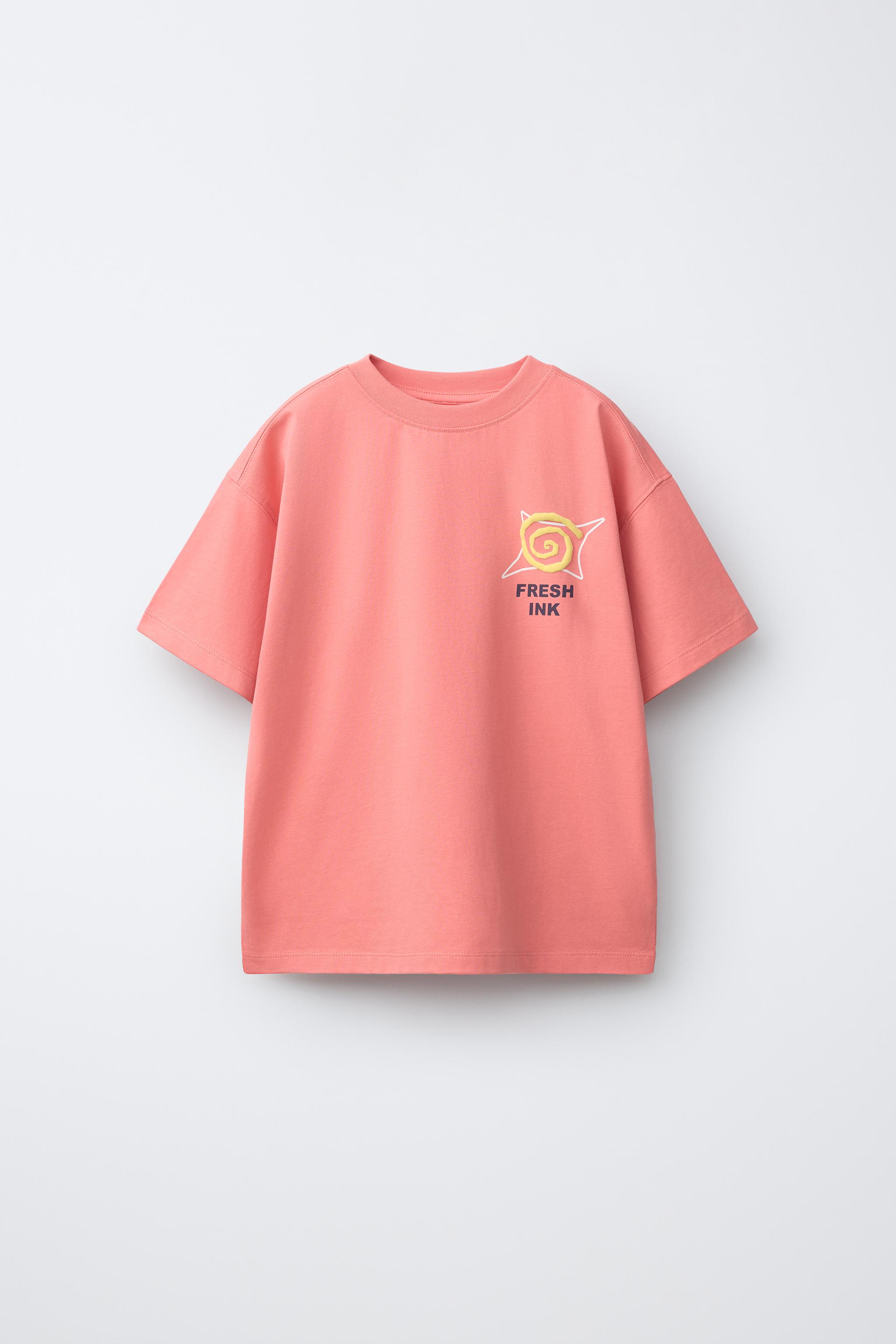 T-SHIRT À IMPRIMÉ EN RELIEF