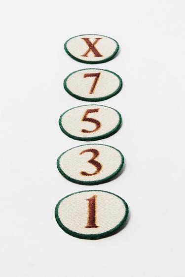 COTTON NUMBER PATCH - Multicoloured by Zara - Image 4