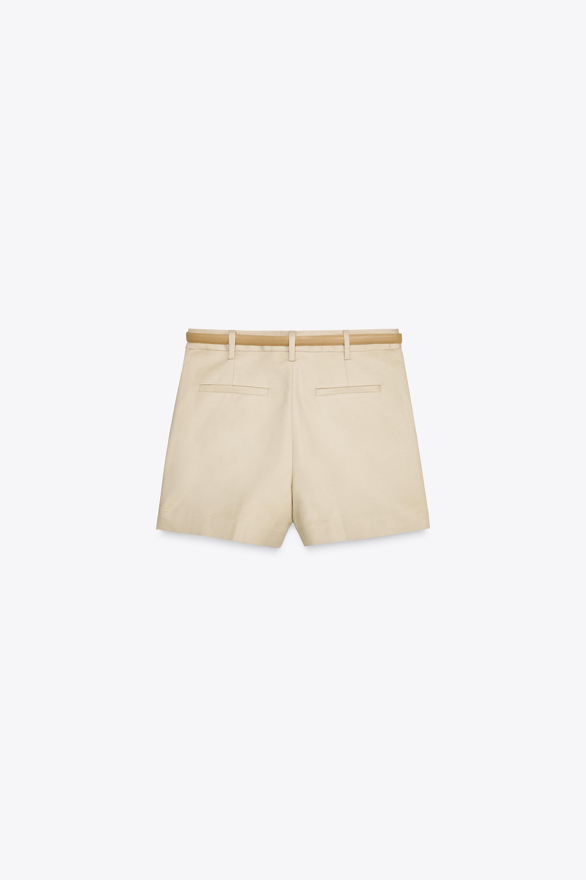 新品タグ付きCarette Belted Twill Shortsベルト付 Belted twill shorts