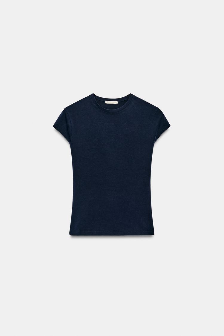 Camiseta de manga corta ajustada 7