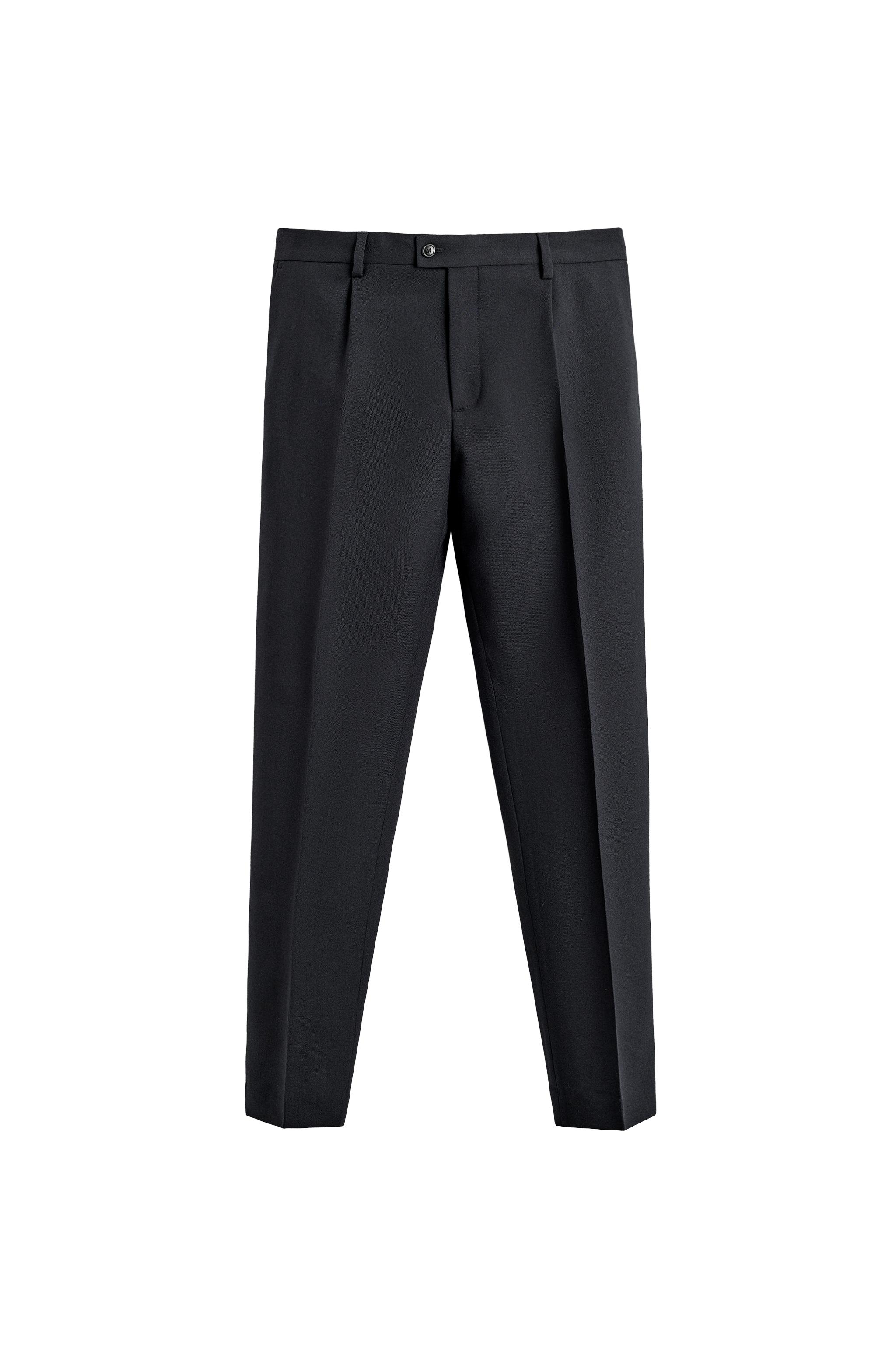 PANTALON DE COSTUME 100% LAINE
