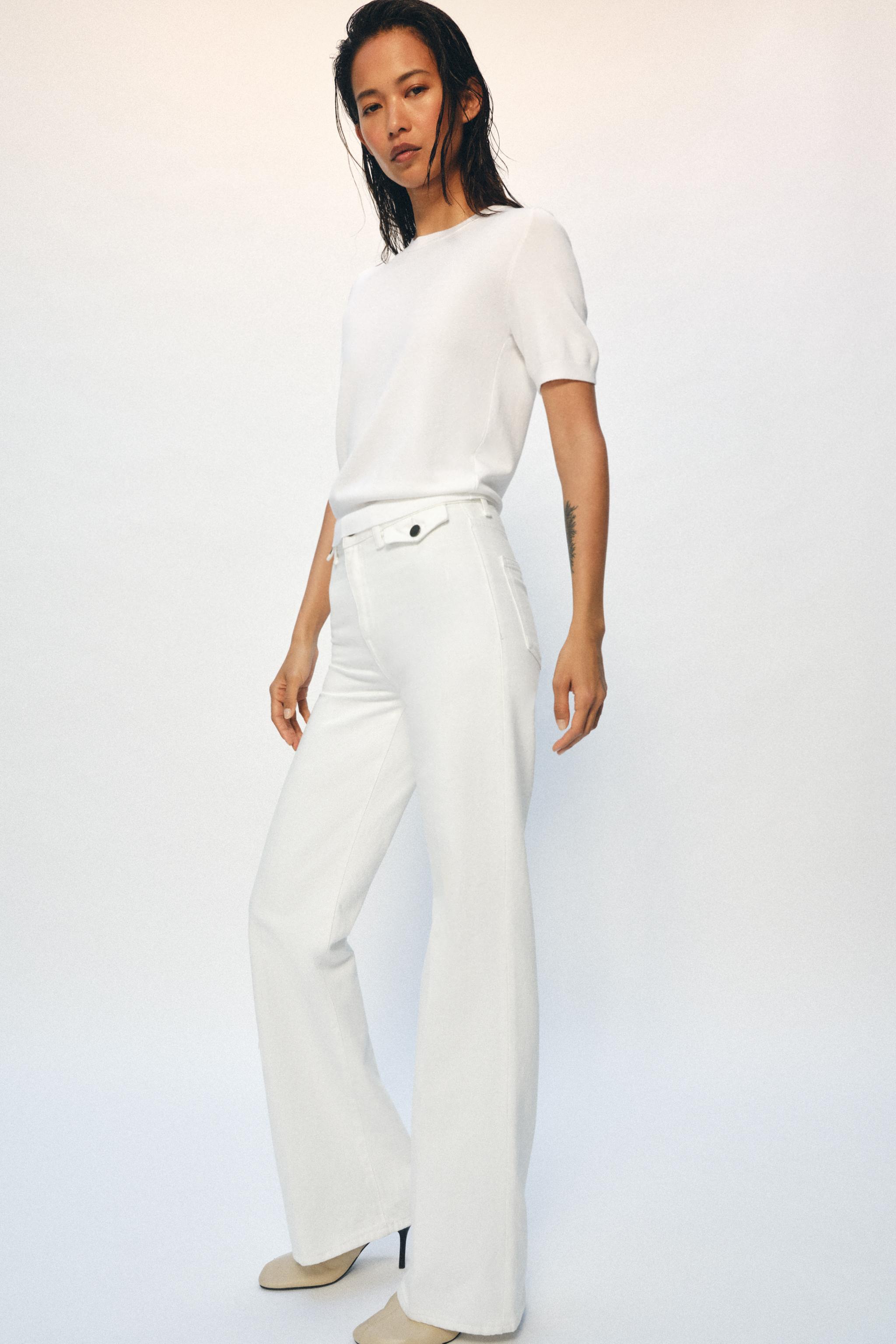 ZW COLLECTION HIGH-WAIST FLARE JEANS