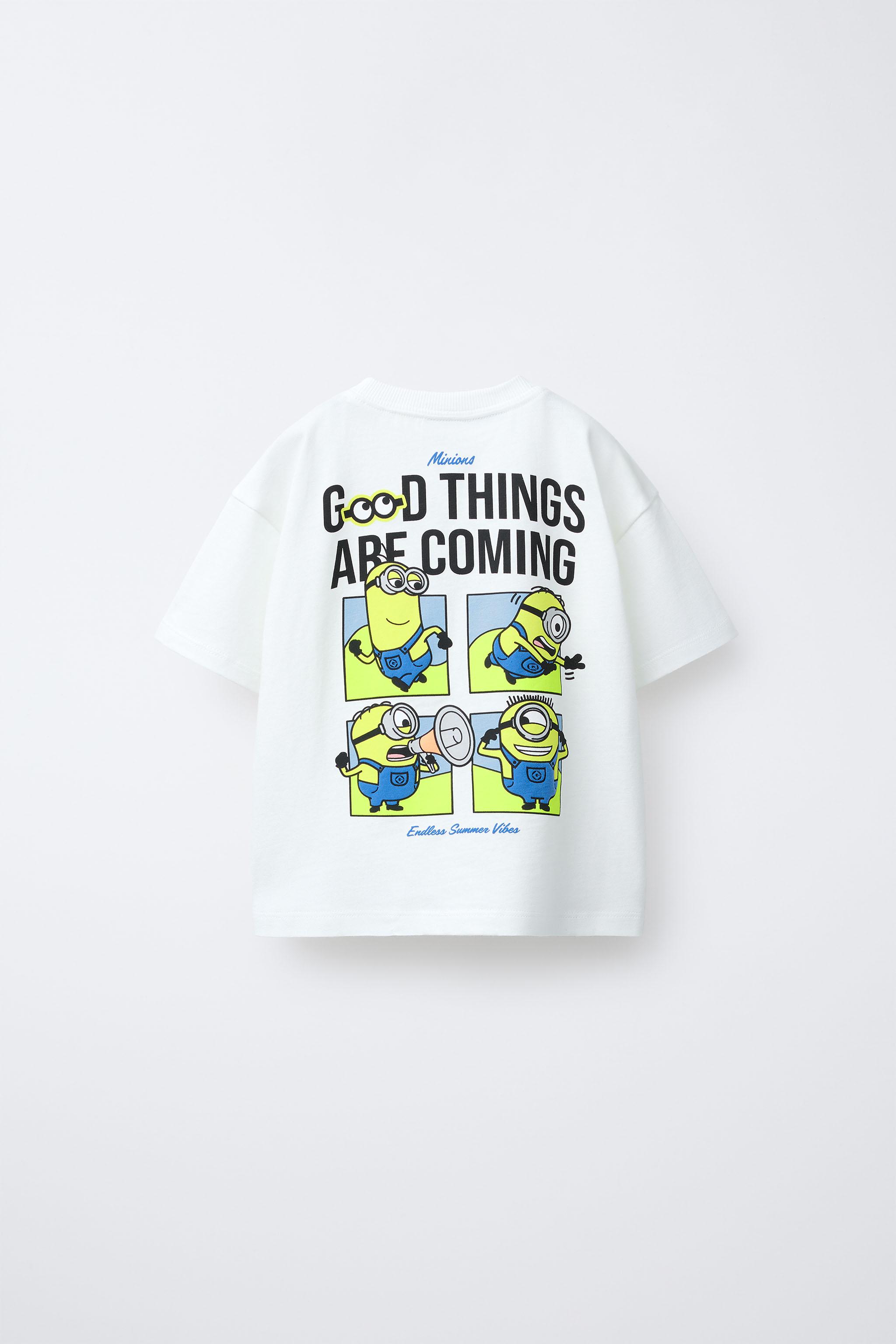 MINIONS © PRINT T-SHIRT - White | ZARA United States