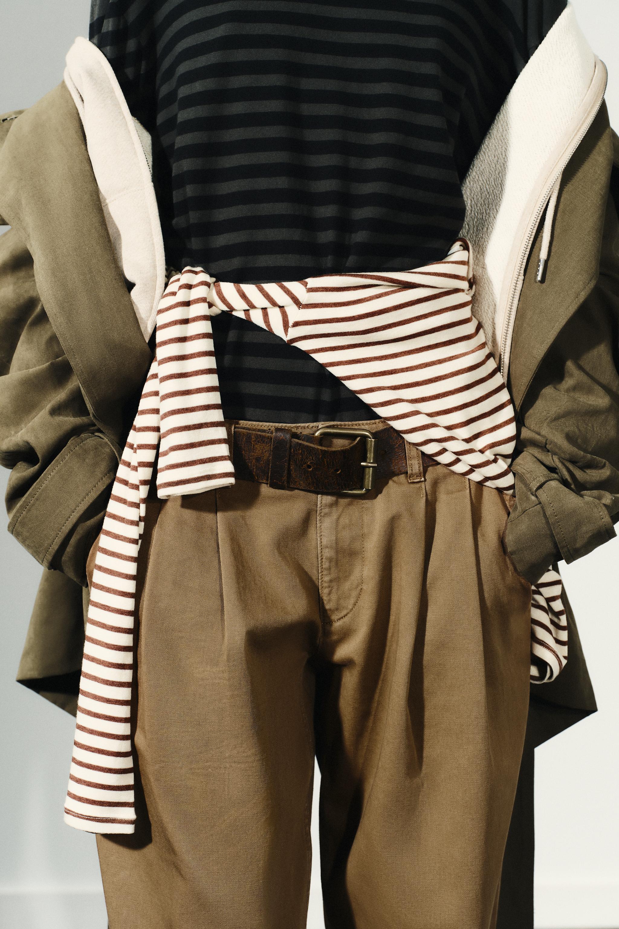 PANTALON CHINO TAILLE BASSE