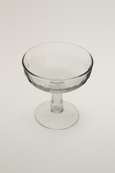 VERRE À VIN RELIEF VERTICAL - Transparent de Zara - Image 1