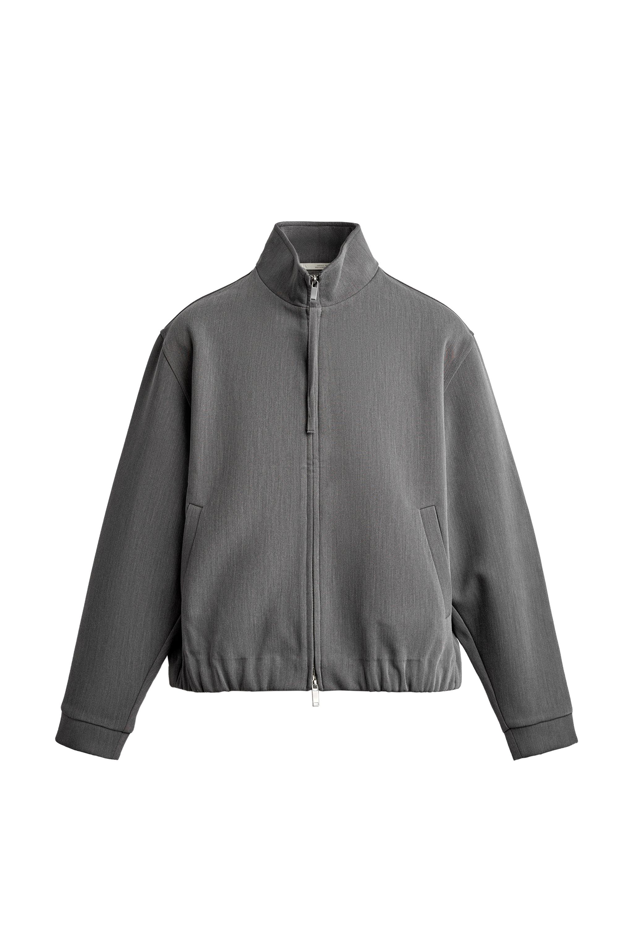 CHAQUETA RELAXED FIT CREMALLERA
