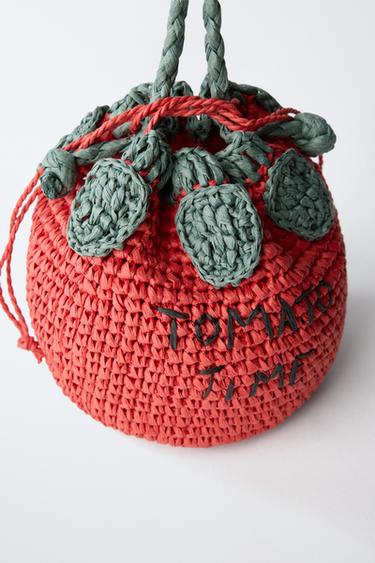 TOMATO CROSSBODY BAG - Red by Zara - Image 3