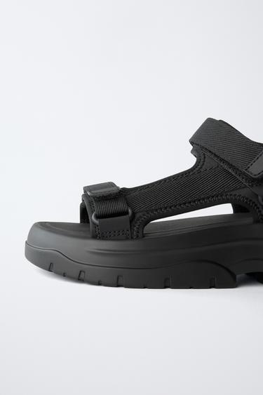 TECHNICAL SANDALS - Black by Zara - Image 5