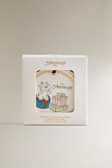 PACK OF THE ARISTOCATS ©DISNEY CHRISTMAS GIFT TAGS (PACK OF 12) - Multicoloured by Zara - Image 3